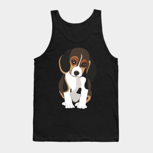 Cute little Beagle Puppy Tank Top